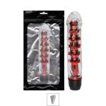 Vibrador Com Capa Lisa SI (5147-ST337) - Vermelho