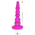 *Plug Pretty Love Com Nódulos e Ventosa SI (5215) - Roxo