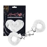Algema em Metal Com Pelúcia Hand Cuffs SI (5268) - Branco