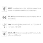 Massageador Recarregável Luna SI (5987). - Rosa