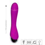 *Vibrador Ponto G Recarregável Rolling SI (6570) - Roxo