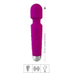 Massageador Recarregável Varinha Mágical SI (7167) - Roxo