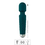 Massageador Recarregável Varinha Mágical SI (7167) - Verde