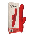 Vibrador Ponto G Sobe e Desce Phoenix SI (7696) - Vermelho