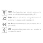 Vibrador Ponto G Recarregável Nana SI (7697) - Roxo