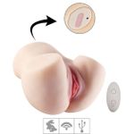 Masturbador Formato de Bunda Com Sucção SI (7790) - Bege