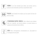 Masturbador Formato Meio Corpo Com Vibro SI (7796) - Bege