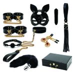 Kit Sado Maleta de Luxo Com Bullet SI (8436) - Preto