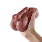 Masturbador Ânus em Cyberskin SI -(8871) - Marrom