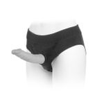Cinta Para Prótese Formato de Cueca Versatile SI (9391) - Preto