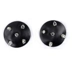 Adesivos Para Seios com Spikes SI (9468) - Preto