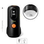 Masturbador Lanterna Com Sucção Via App (9610) - Preto