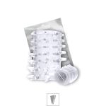 Meia Capa Peniana Com Vibro- (CA001) - Translúcido