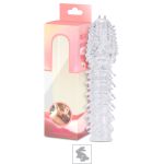Capa Peniana De 11cm Para 14cm Com Cerdas SI (CA014-ST305).. - Translúcido