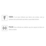 Prendedores De Mamilo Com Vibro VP (CB015A) - Padrão
