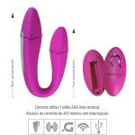 Vibrador Para Casal Letitia VP (CD005C) - Magenta