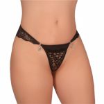 *Calcinha Tassia Bij (CF613). - Preto