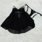 *Camisola Bianca (DM001). - Preto c/ Branco