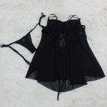 *Camisola Bianca (DM001). - Preto c/ Branco