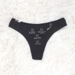 *Calcinha Exibida (EB125) - Preto