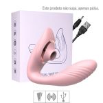 Estimulador Recarregável Sensual Vibe Pro VP (ES038) - Rosa