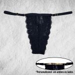 *Calcinha Para Personalização (ST961) - Preta