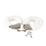 Algema em Metal Com Pelúcia Hard (HA109P) - Branco