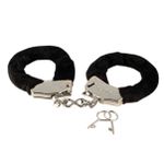 Algema em Metal Com Pelúcia Hard (HA109P) - Preto