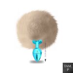 Plug Metálico PomPom Claro Hard (HA115-ST605) - Azul