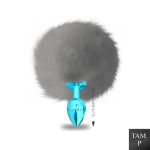 Plug de Metal PomPom Médio Hard (HA115-ST606) - Azul
