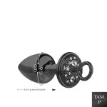Kit Algema e Plug Cravejado P (HA146) - Onix