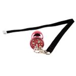 Plug de Metal P ABC Para Personalização (HA177). - Vermelho