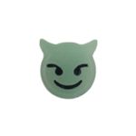 Separador de Palavras Fosforescente (HA180SE) - Emoji Diabinho