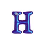 Letras Para Personalização Lilás (HA180L). - H