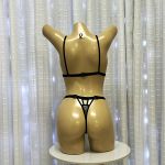 Conjunto Glamourosa Íntima Delas (ID1081) - Preto