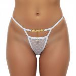 Calcinha Perigosa Branca Íntima Delas (ID1099B). - Me Come 