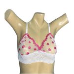 Conjunto Coração Com Sainha (ID1118)- - Branco c/ Rosa 