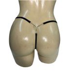 Calcinha Secreta -(ID1122). - Preto c/ Pink