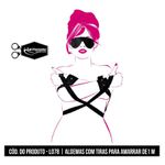 Algema Com Tiras (L078) - Preto
