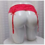 Cinta Liga Rendada (LU001-31) - Vermelho