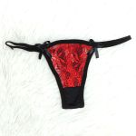*Calcinha Aline (MAR0103) - Vermelho c/ Preto
