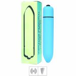 **Cápsula Vibratória Bullet 10 Vibrações (MBA1042) - Azul