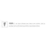 Cápsula Vibratória Clássica 9cm VP (MV003-ST288) - Preto