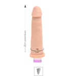 Prótese 20x18cm Com Vibro (PC024) - Bege
