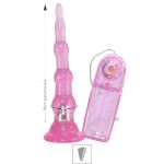 Plug 5 Esferas Com Vibro VP (PL005-ST214). - Rosa