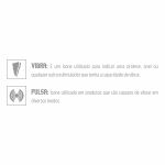 Plug Silicone 10 Vibração Dulch Cannon VP (PL027) - Preto