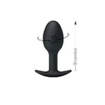 Plug Silicone Special Anal Stimulation (PL043) - Preto