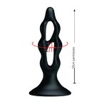 Plug Escalonado Fabulous (PL052) - Preto