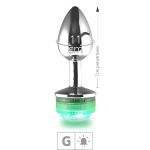 *Plug Metálico Com Controle de Led G VP (PL084) - Cromado