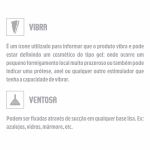 Prótese 15x13 Com Vibro e Ventosa (PV017) - Bege